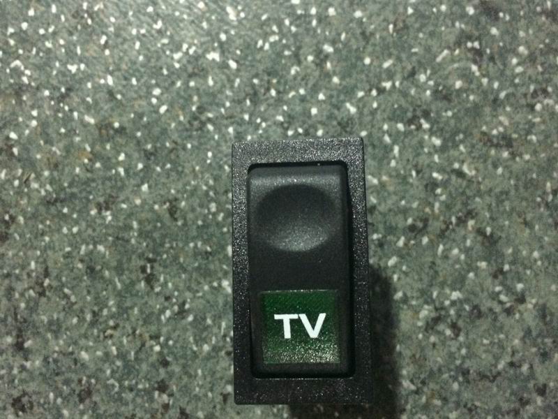 D TV flip rocker switch JK98