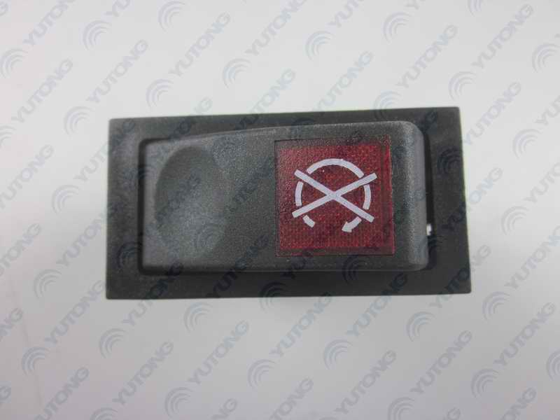 Engine shutdown rocker switch, JK982-009B, red-2