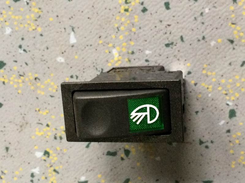 D 辅助灯翘板开关-JK982-006B-1