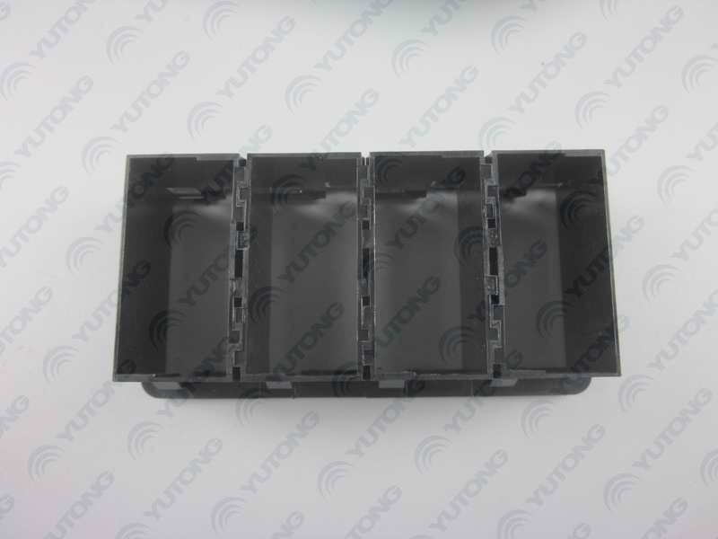 Rocker switch quad frame