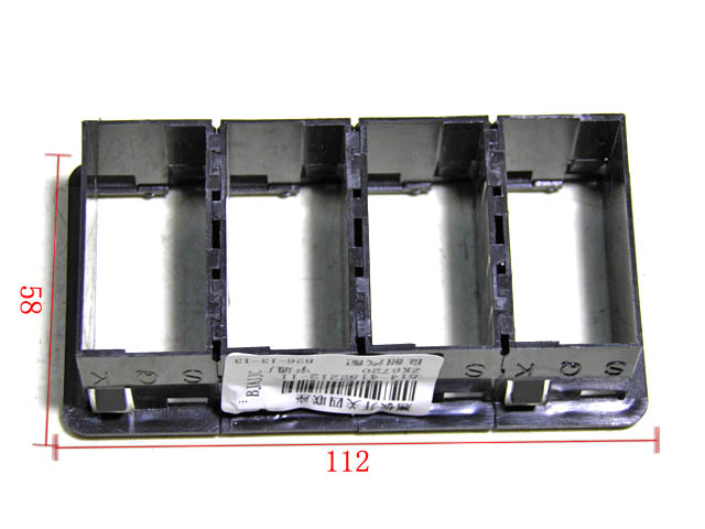 Rocker switch quad frame-3
