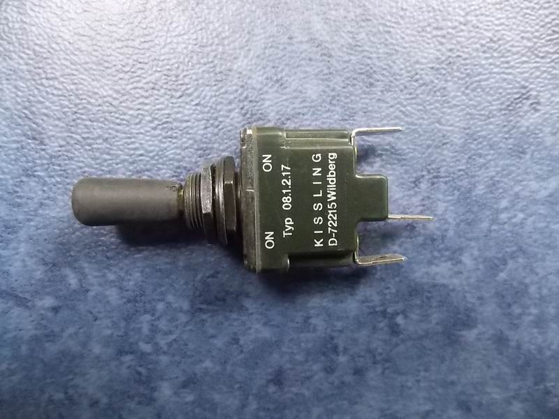 Secondary start switch