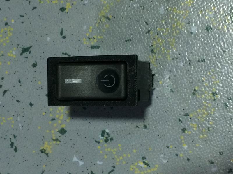 D Кулисный переключатель размораживания зеркал заднего вида-JK 966-537