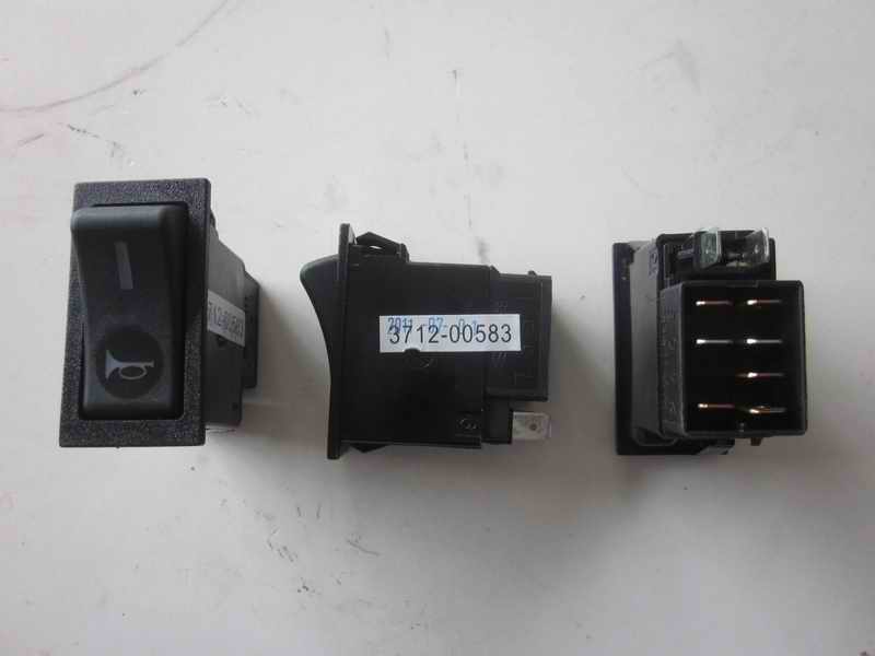 Electrical speaker conversion rocker switch JK966-YT303W2