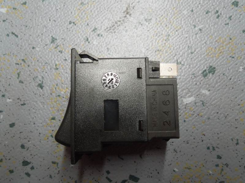 Air channel fan rocker switch JK966-YT189-1