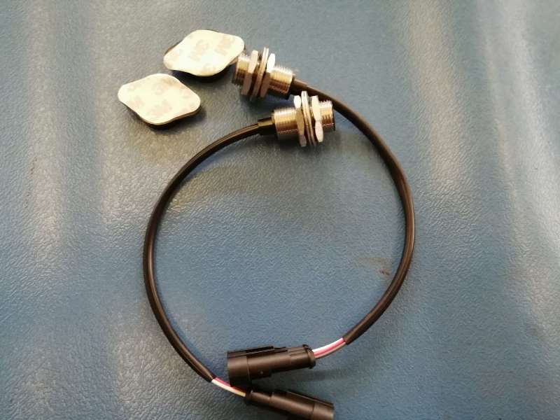 Proximity switch, DK18-35, safety door, 25mm, 3 wires