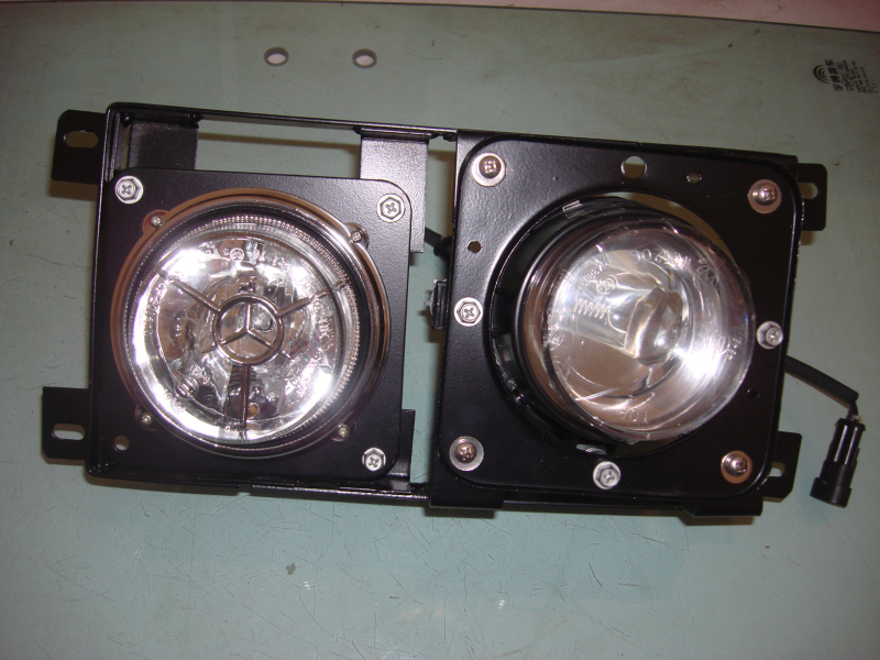 Combination headlight WG6960 left high beam + fog light