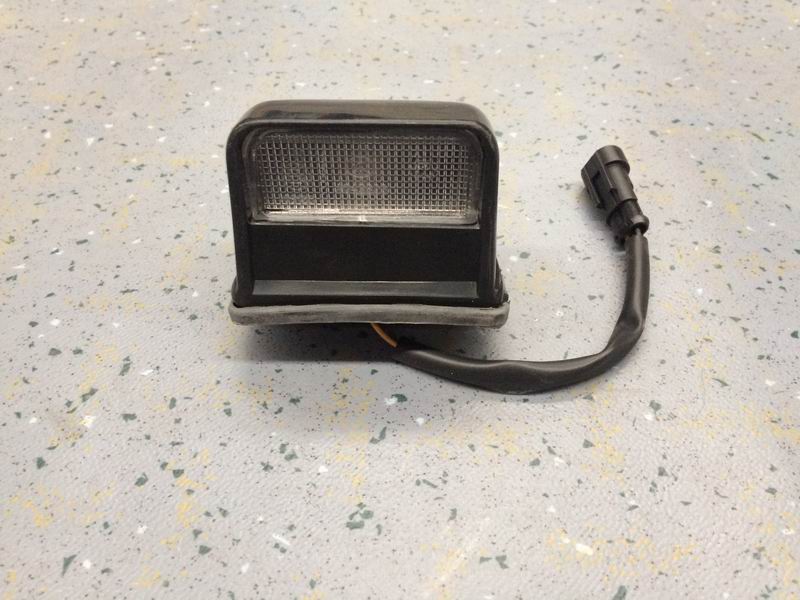 License lamp WG NZ6-3-24V light bulb-2