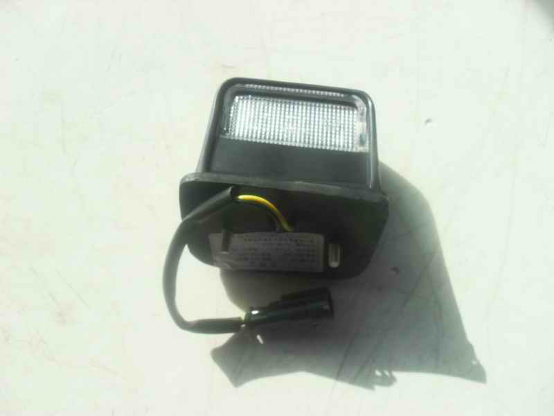License lamp WG NZ6-3-24V light bulb-2