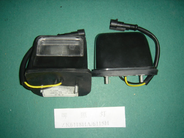 License lamp WG NZ6-3-24V light bulb-3