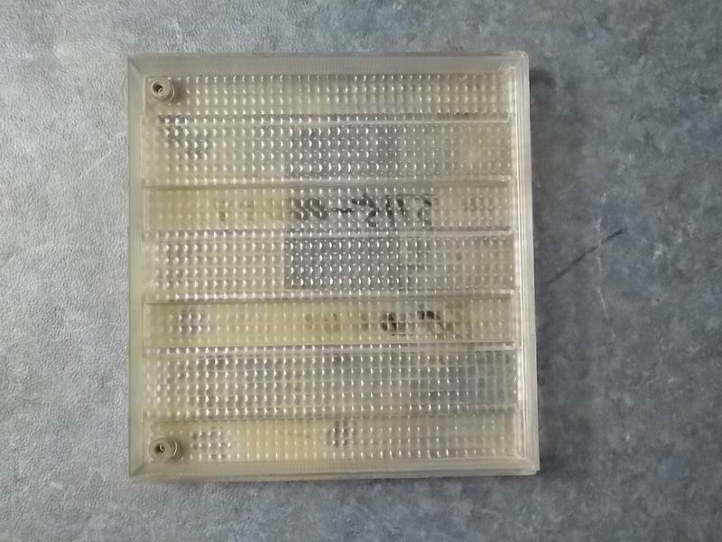 Rear fog lampshade, universal left and right 6734-1