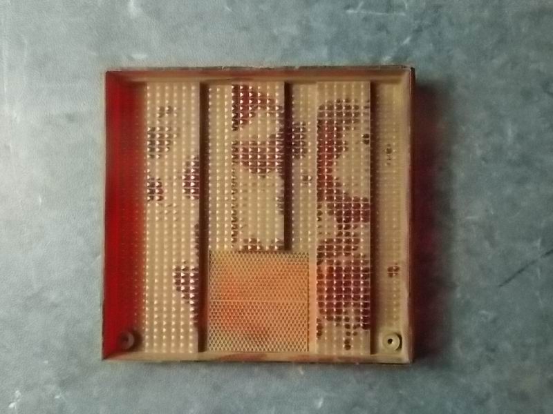 Задний тормоз/абажур габарита 6734 со светоотражающим-1