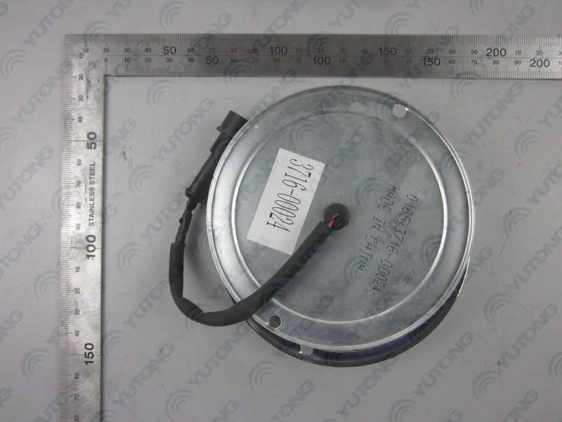 Cabin light, light bulb, round 4 inch, no switch, bottom out line, 24V-2