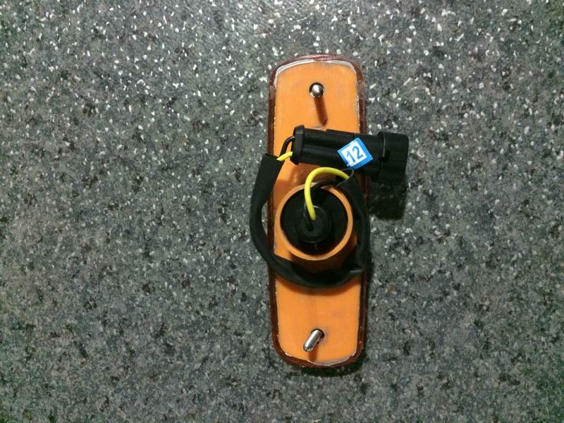 Side sign light, WG-3.126, light bulb bolt, rectangle 24V