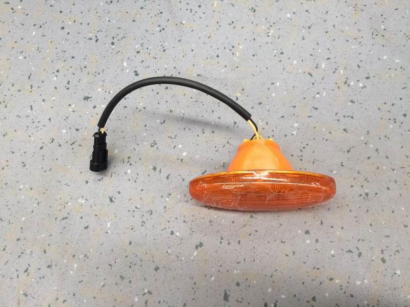 Side turn signal, WG-3C, light bulb, oval, 3M glue 24V-2
