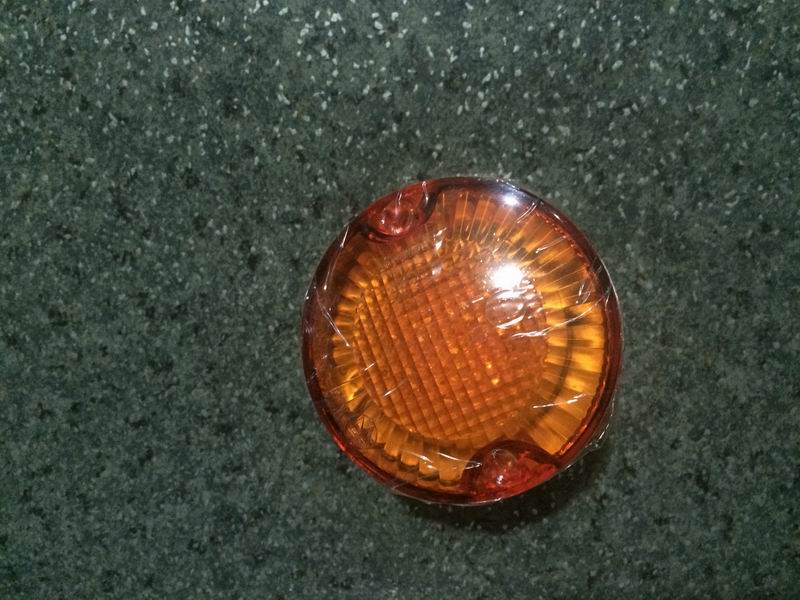Rear high turn signal (LED yellow) WG-3.80-2