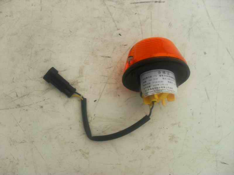Side turn signal, WG-3.80, bulb, round, bolt 24V-1