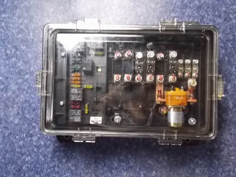 Rear closed electrical box, pure electric bus, 150A, 0, no preheating-1