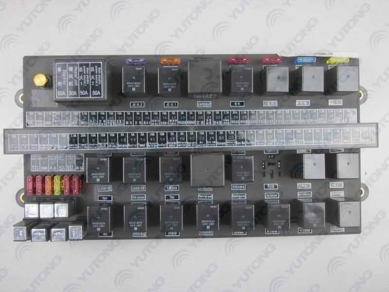 Central electrical box, 47, overseas bus