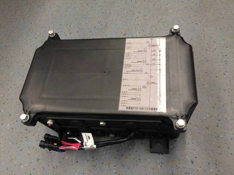 Rear closed electrical box, no platform, 200A, 150, preheating