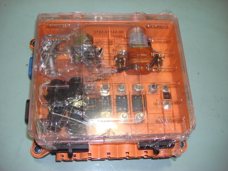 Rear enclosed electrical box, front-mounted car model, 200A, 125A, no preheating-1