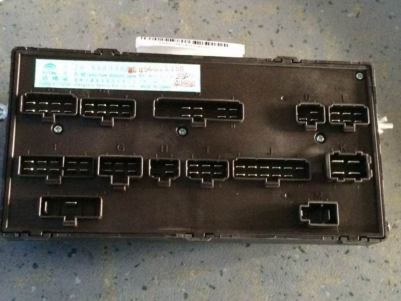 Central electrical box ZK6601D 32-way-1