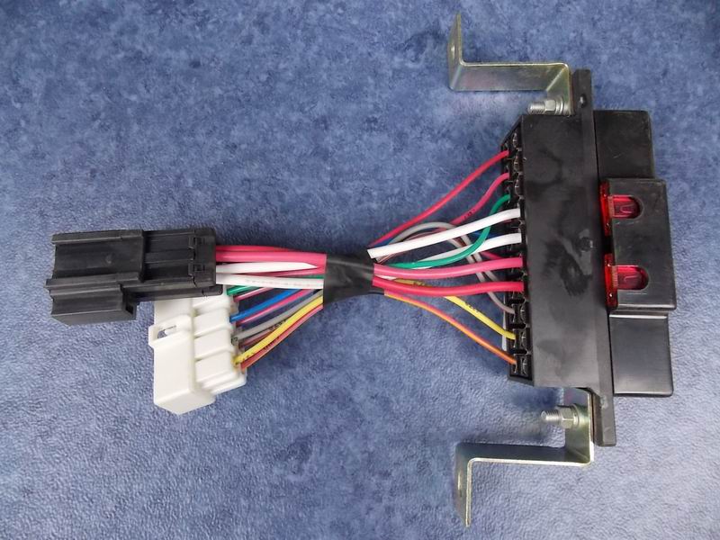 Fuse box, radiator, 10 channels