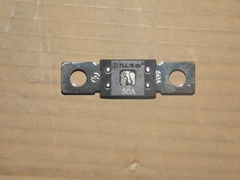 Safety tablet, plate type, 50A, SF51