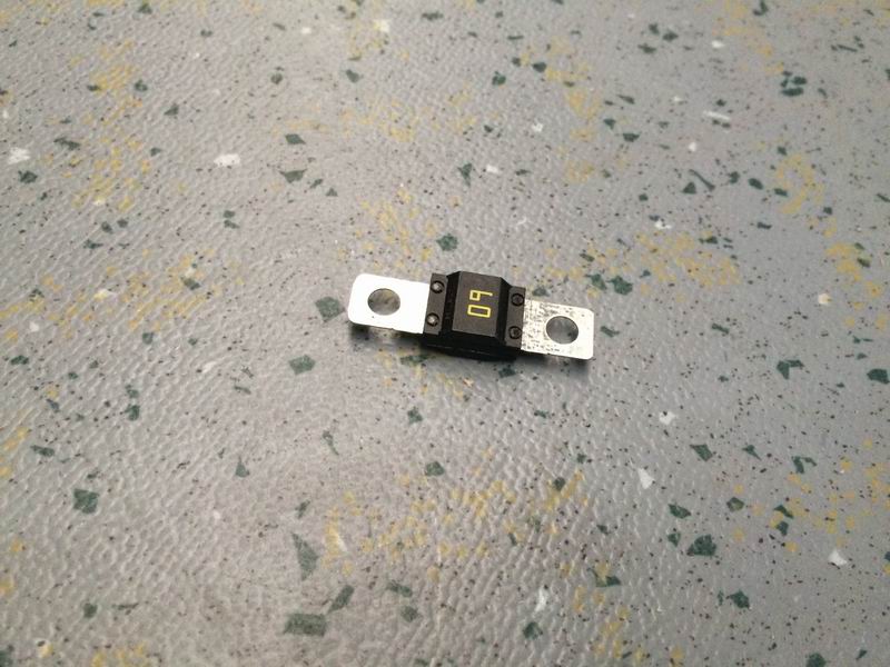 Insurance plate 60A MIDI type