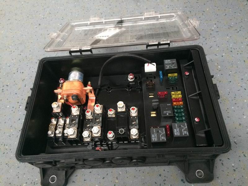 Rear enclosed electrical box, self-built hybrid, 200A, 0, no preheating-1