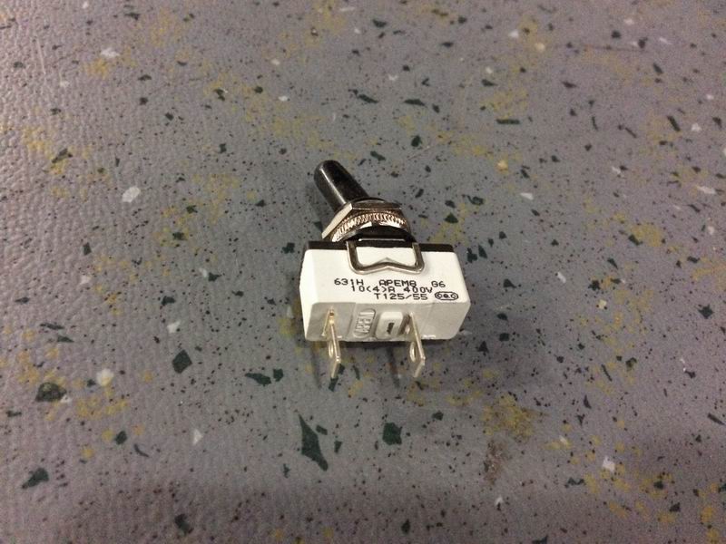 Secondary starter rocker switch-1