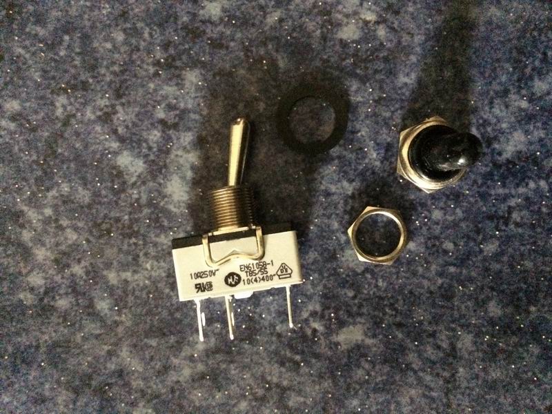 Sub-ignition rocker switch