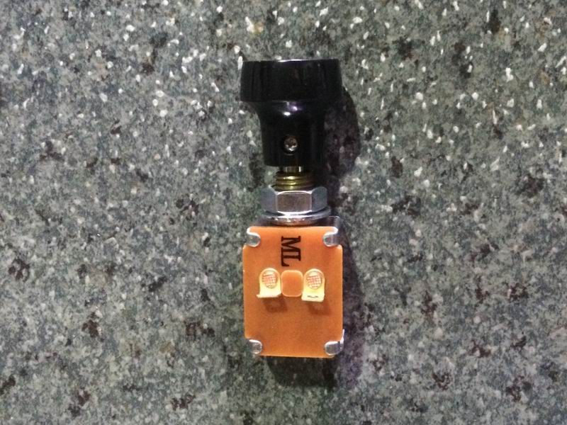 Work light pressure switch