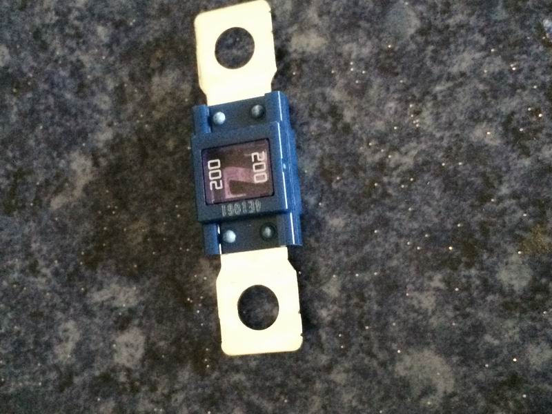 Insurance plate; 200A/K type