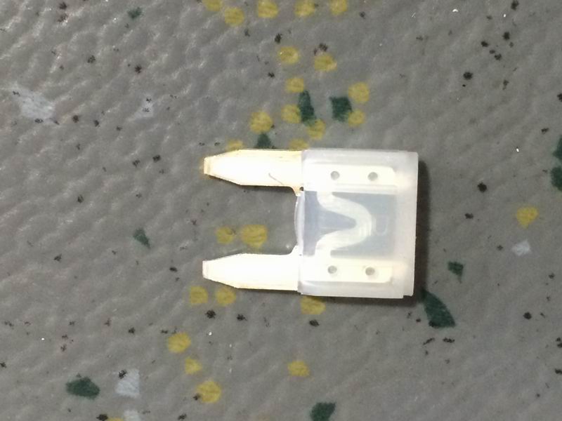 Insurance plate; 25A MINI type/1225