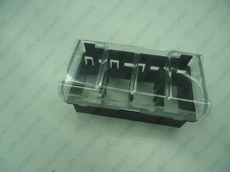 Защитная крышка клавишного переключателя, четырехрамочная, JK 969-1