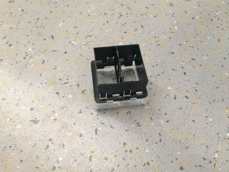 Rocker switch protective cover, two-frame frame, JK969-2