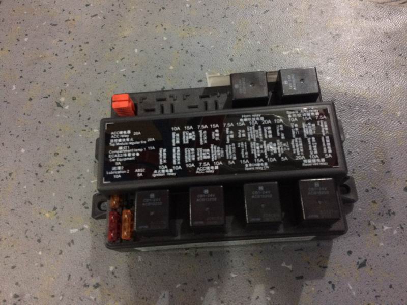 Central electrical box, 31, domestic large bus