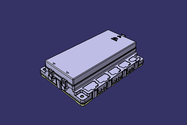 Central electrical box, 60, domestic medium-sized highway