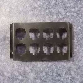 Rear sealed electrical box fixing plate