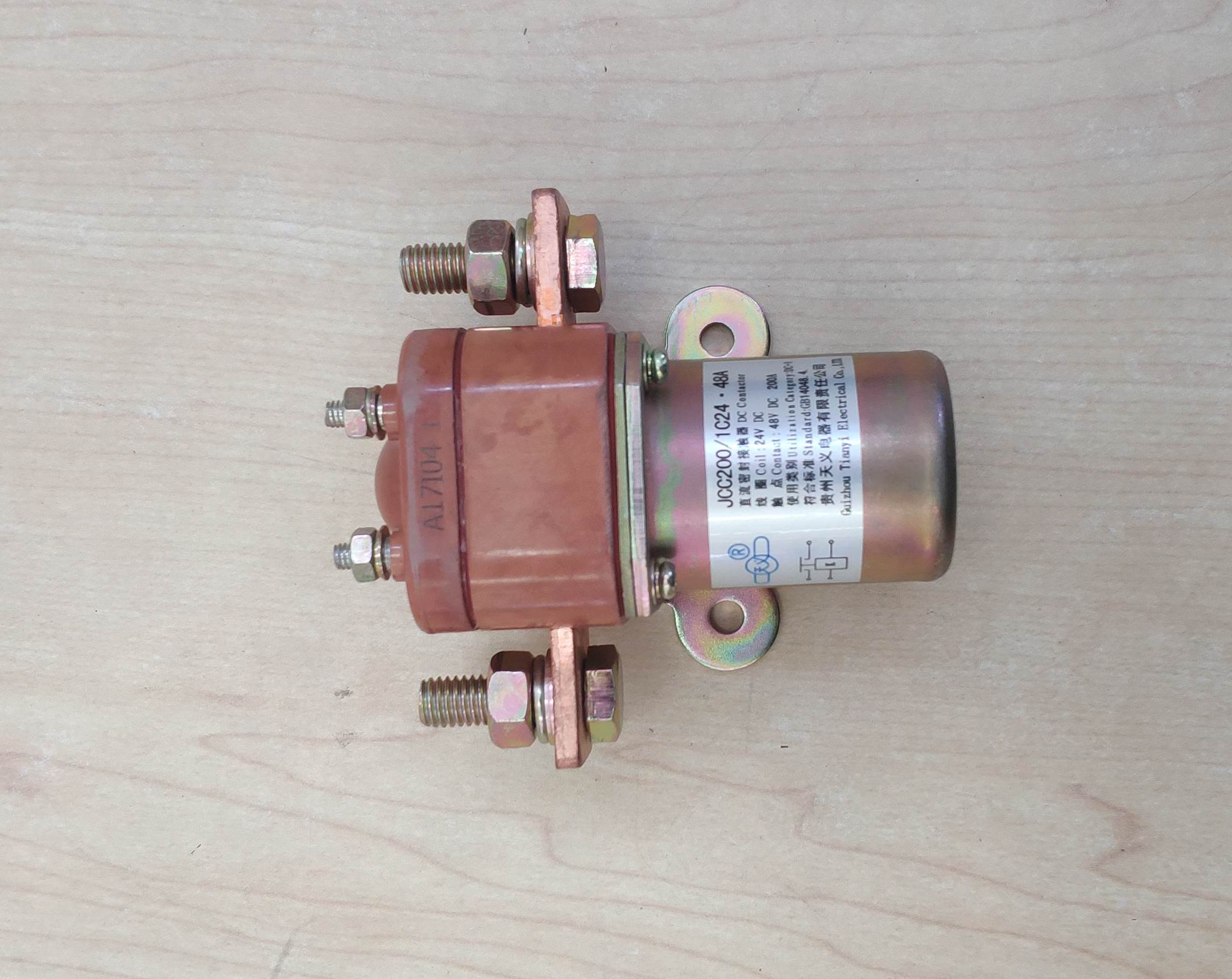 Contactor, JCC200/1C24.48A, 24V, 200A