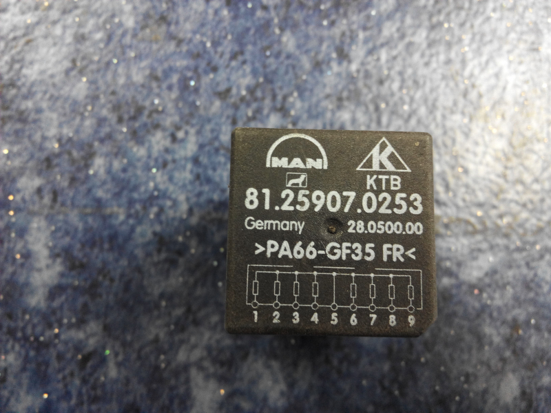 Resistor group for MAN engines 81259070253-2