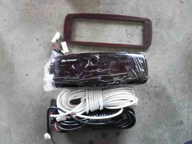 Electronic clock Dual temperature bathroom