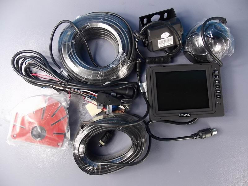 LCD reverse monitor Dual lens (middle door and reverse) Desktop