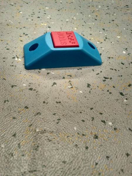 Кнопка «Отключить звонок» Синяя плоская ракушка Красная кнопка-2