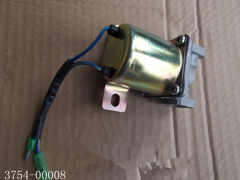 Exhaust brake solenoid valve