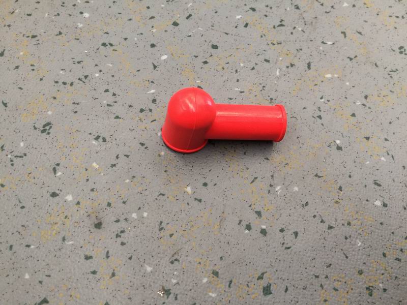 Sheath rubber ring 23\18\132 pipe type battery wire high temperature red-1