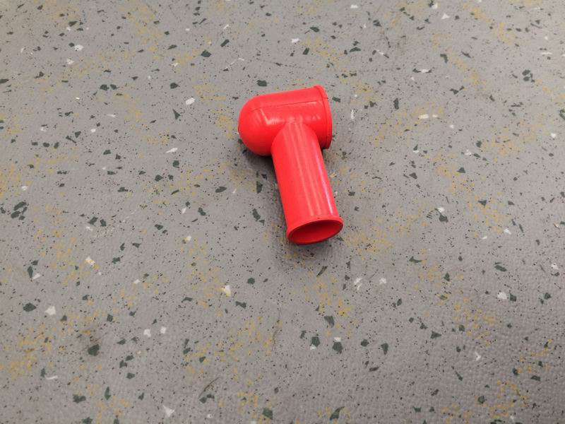 Sheath rubber ring 23\18\132 pipe type battery wire high temperature red-2
