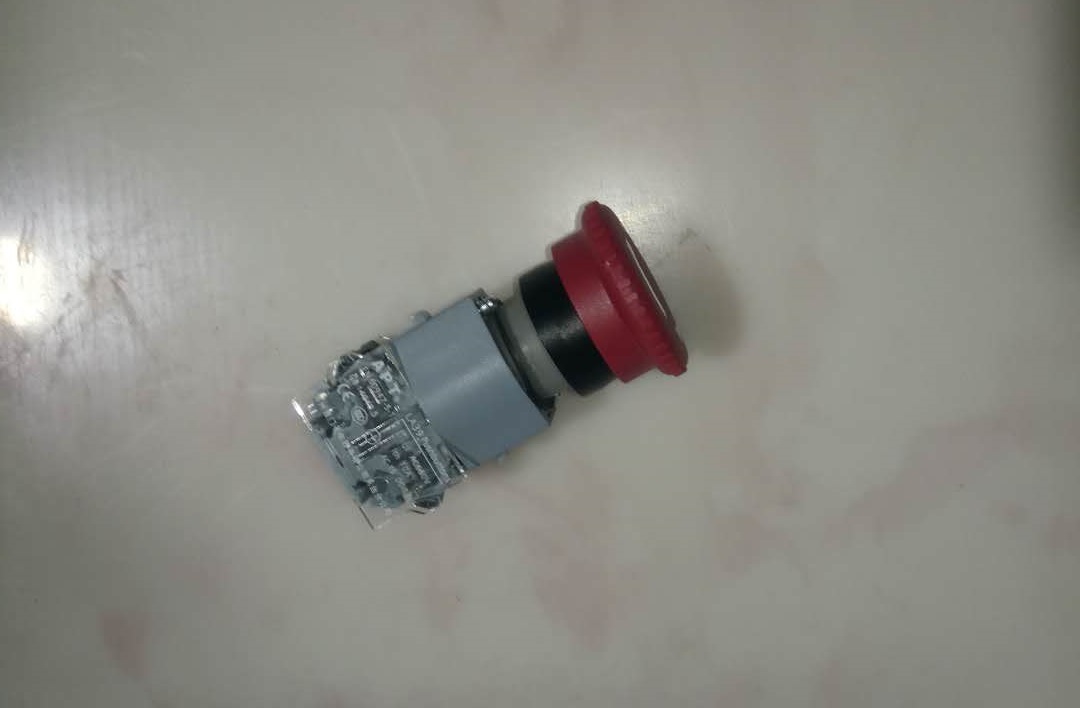 Emergency stop button LA39-B2-R01Z/r