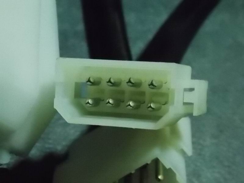 Combination switch (without housing); with dust cover; JK309